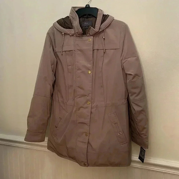 Gallery New York Women’s Parka Coat size Medium, New with Tags - Picture 4 of 12